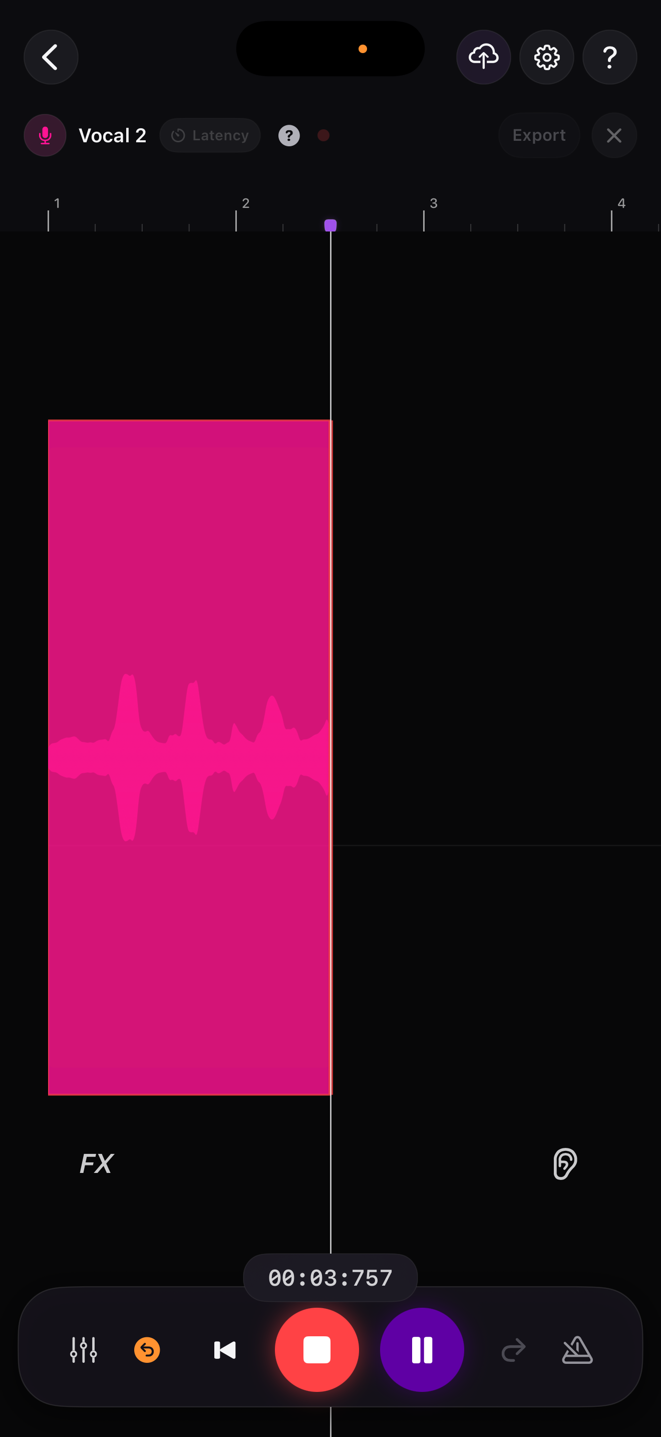SongBoi recording overlay app preview