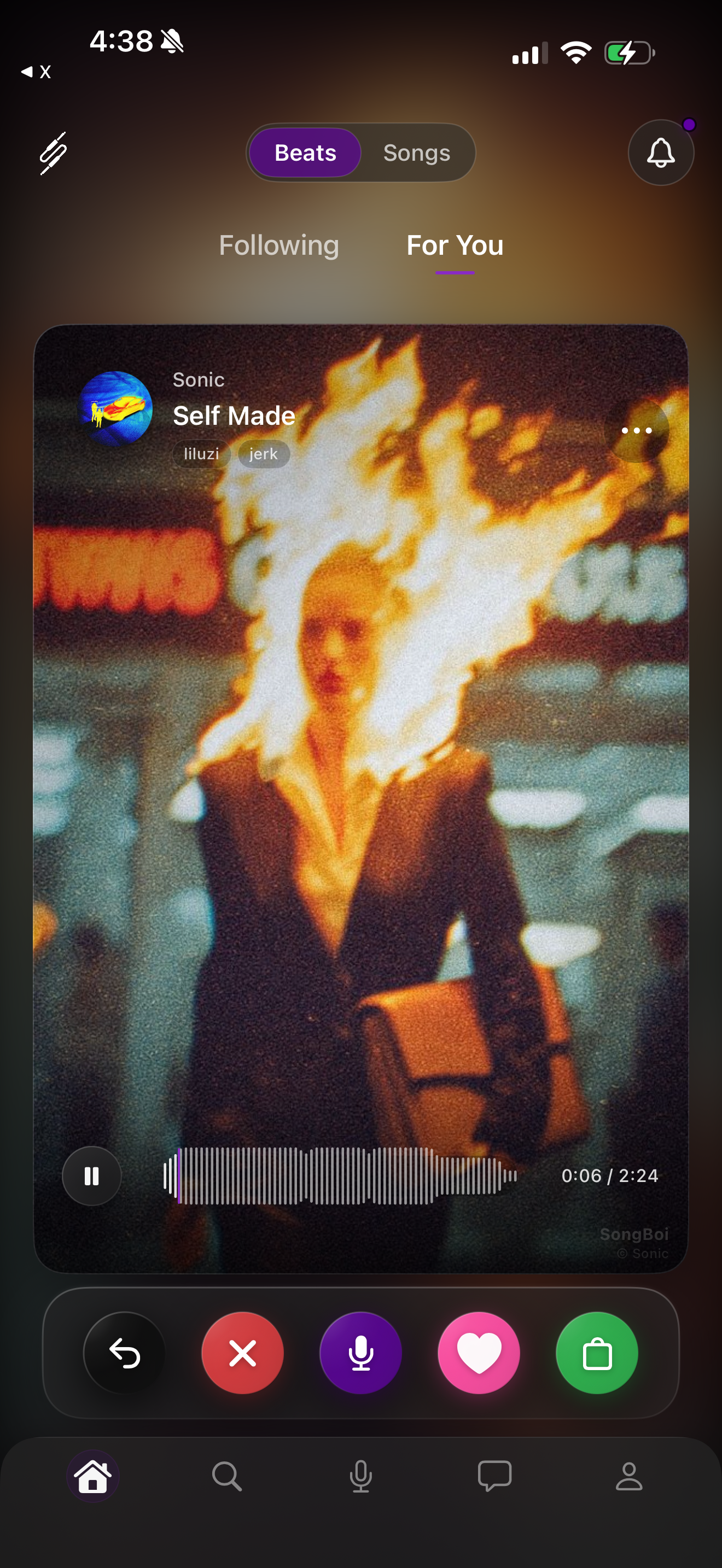SongBoi app preview